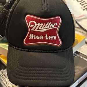 American Needle Black Mesh Cap